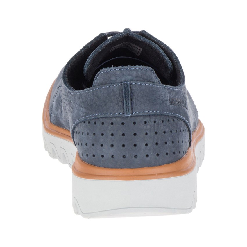 Basket Merrell Downtown Lace Bleu Marine Homme | C.H.DIYX